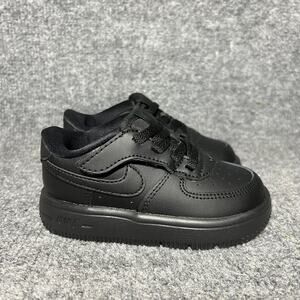 Nike Air Force 1 Low Easy On Toddler Size 7C Black NEW